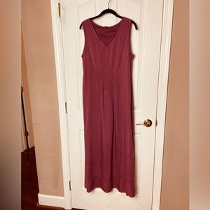 Soft Surroundings Purple Boho Maxi Dress, M